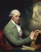 Benjamin West As painted by Gilbert Stuart, painting